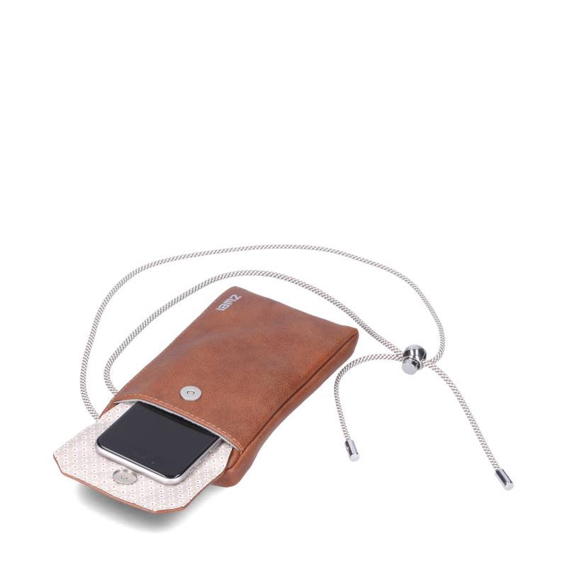 ZWEI - MADEMOISELLE.M Phone Bag MP30 cognac Cognac von ZWEI