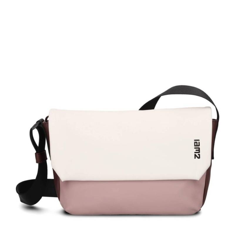 ZWEI - ZWEI CARGO Umhaengetasche CA60 white-bordeaux weiß/rot von ZWEI