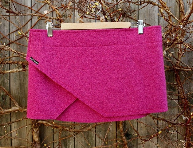 Cacheur Pink - Wickelrock Aus Walk, Zweiwerk von ZWEIWERK