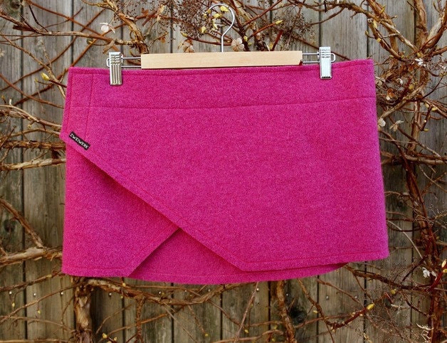 Cacheur Pink - Wickelrock Aus Walk, Zweiwerk von ZWEIWERK