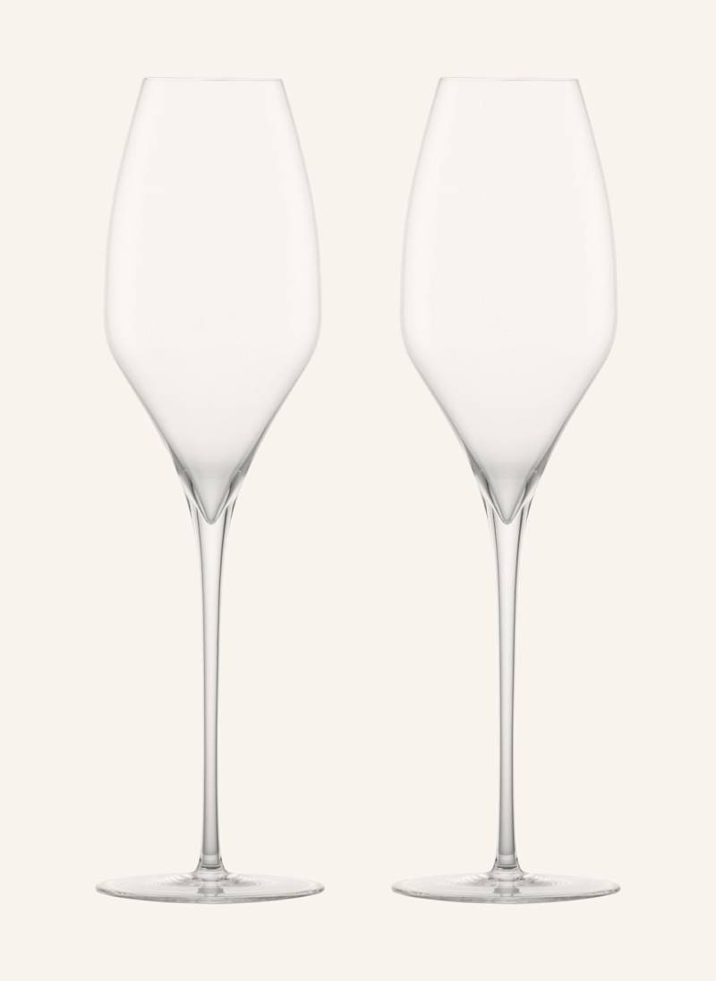 Zwiesel Glas 2er-Set Sektgläser Alloro transparent von ZWIESEL GLAS
