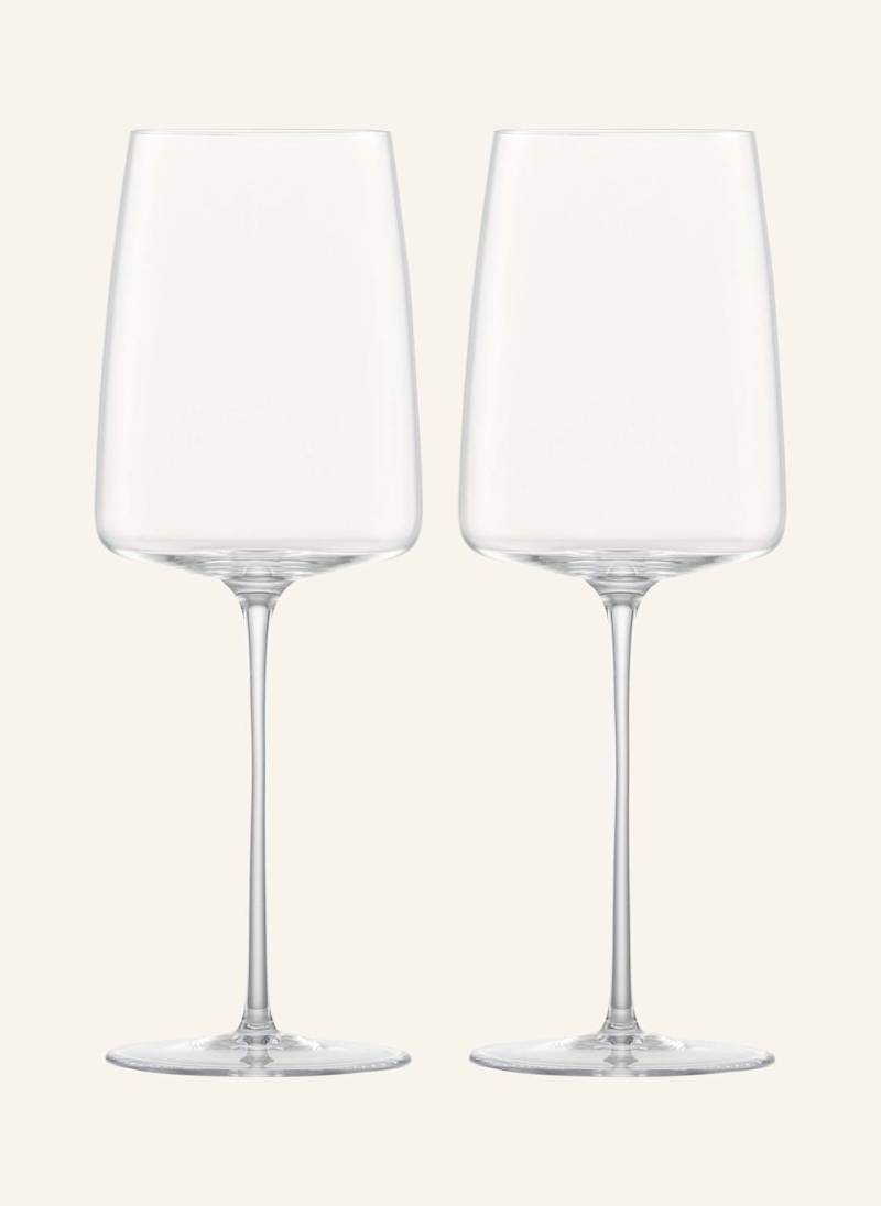 Zwiesel Glas 2er-Set Weingläser Simplify transparent von ZWIESEL GLAS