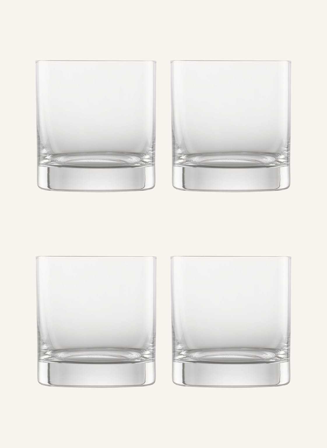 Zwiesel Glas 4-Er Set Whiskygläser Tavoro transparent Zwiesel Glas 4-Er Set Whiskygläser Tavoro transparent von ZWIESEL GLAS