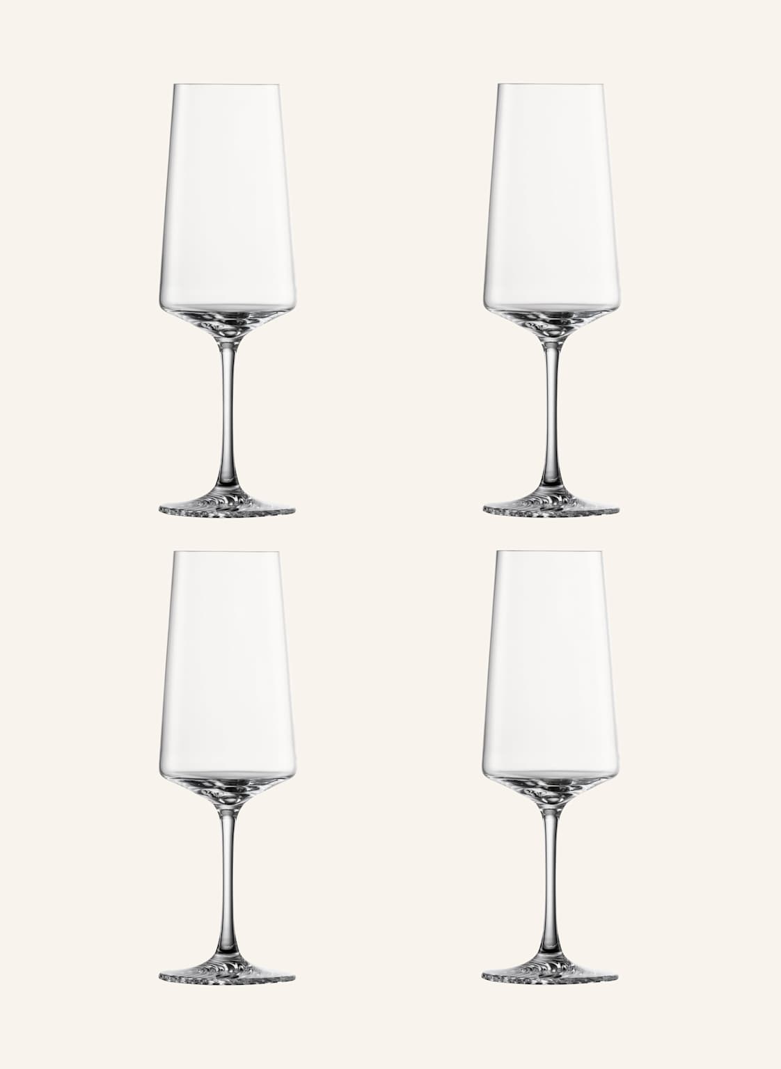 Zwiesel Glas 4er-Set Champagnergläser Echo transparent Zwiesel Glas 4er-Set Champagnergläser Echo transparent von ZWIESEL GLAS