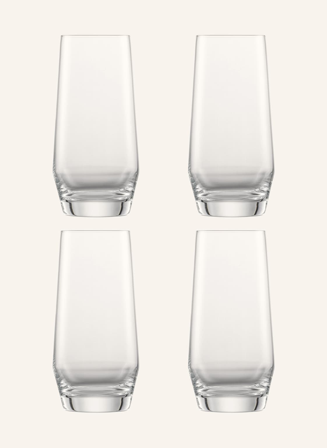 Zwiesel Glas 4er-Set Longdrinkgläser Pure transparent Zwiesel Glas 4er-Set Longdrinkgläser Pure transparent von ZWIESEL GLAS