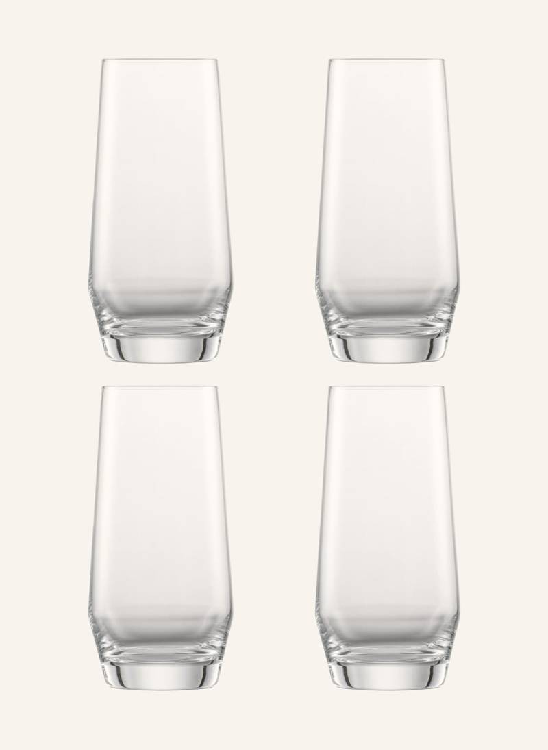 Zwiesel Glas 4er-Set Longdrinkgläser Pure transparent von ZWIESEL GLAS