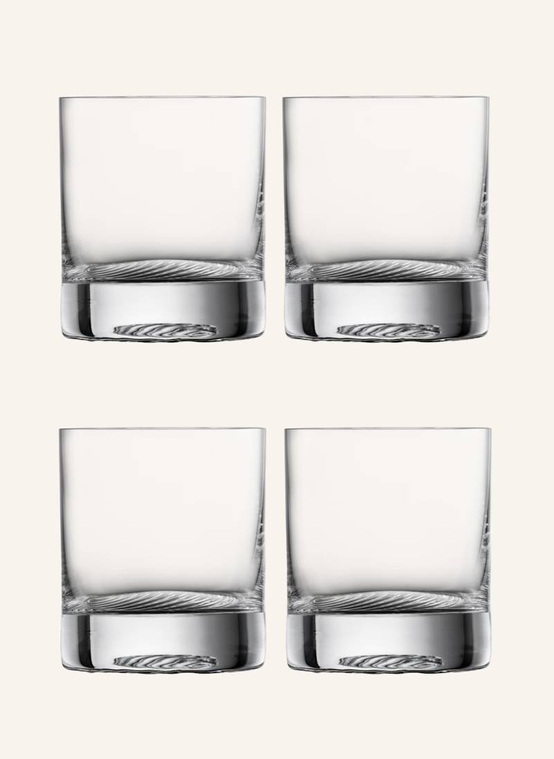 Zwiesel Glas 4er-Set Whiskygläser Echo Small transparent von ZWIESEL GLAS