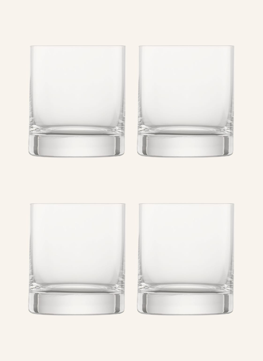 Zwiesel Glas 4er-Set Whiskygläser Tavoro transparent Zwiesel Glas 4er-Set Whiskygläser Tavoro transparent von ZWIESEL GLAS