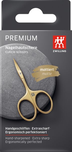 ZWILLING Beauty Hautschere matt gold 1 Stk. ZWILLING Beauty Hautschere matt gold 1 Stk. von ZWILLING Beauty