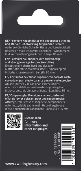 ZWILLING Beauty Nagelknipser, 85mm ZWILLING Beauty Nagelknipser, 85mm von ZWILLING Beauty