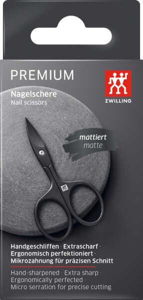 ZWILLING Beauty Nagelschere matt schwarz 1 Stk. von ZWILLING Beauty