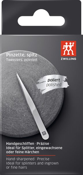 Zwilling Pinzette, spitz, edelstahl, poliert 1 Stk. von ZWILLING Beauty