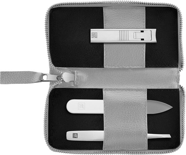 ZWILLING Maniküre Pediküre Set 3tlg. mit Kompakt-Nagelknipser grau 1 Stk. ZWILLING Maniküre Pediküre Set 3tlg. mit Kompakt-Nagelknipser grau 1 Stk. von ZWILLING Beauty