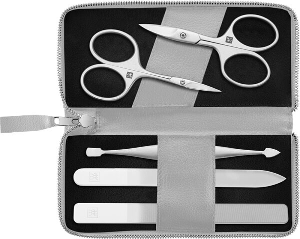 ZWILLING Maniküre Pediküre Set 5tlg. mit Kombi-Nagelschere grau 1 Stk. ZWILLING Maniküre Pediküre Set 5tlg. mit Kombi-Nagelschere grau 1 Stk. von ZWILLING Beauty