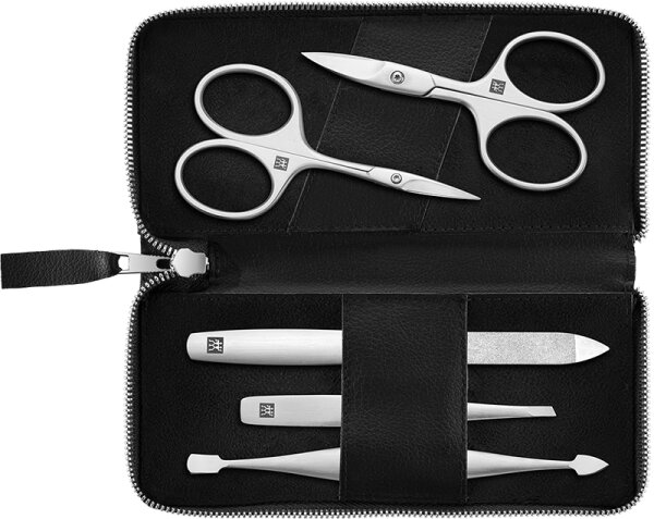 ZWILLING Maniküre Pediküre Set 5tlg. mit Nagelschere schwarz 1 Stk. ZWILLING Maniküre Pediküre Set 5tlg. mit Nagelschere schwarz 1 Stk. von ZWILLING Beauty