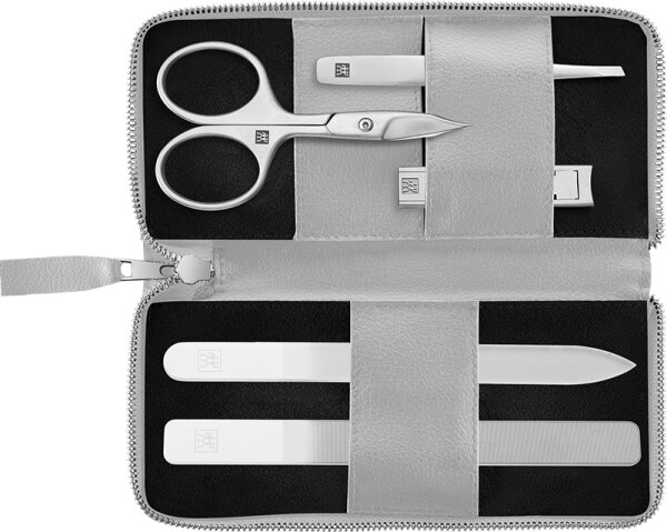 ZWILLING Maniküre Pediküre Set 5tlg. mit Nagelschere schwarz 1 Stk. von ZWILLING Beauty