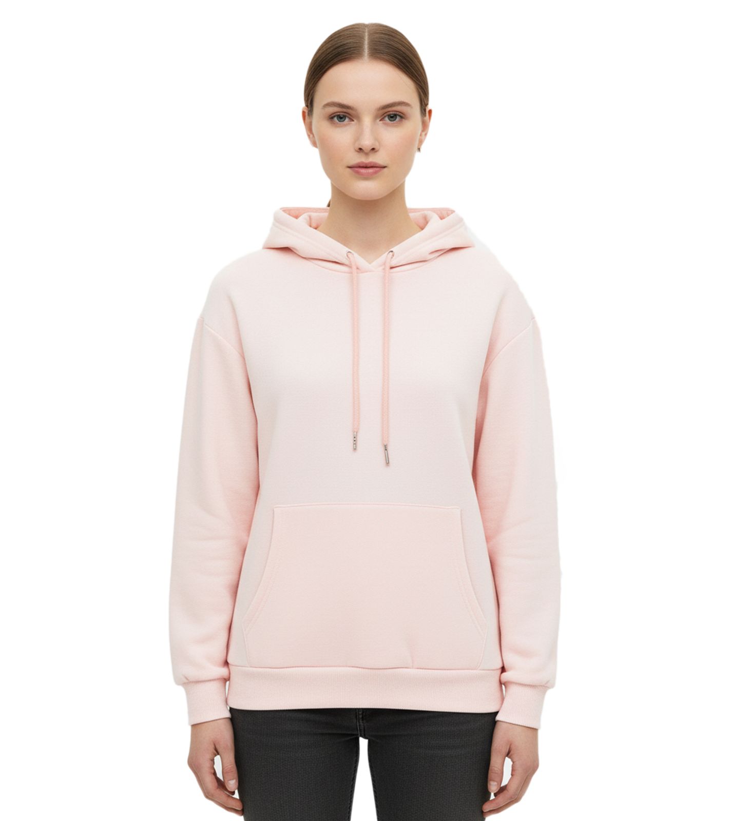 ZWILLINGSHERZ Hoodie Damen Sweat-Pullover Kapuzenpullover mit Tasche 46093-13 Rosa von ZWILLINGSHERZ
