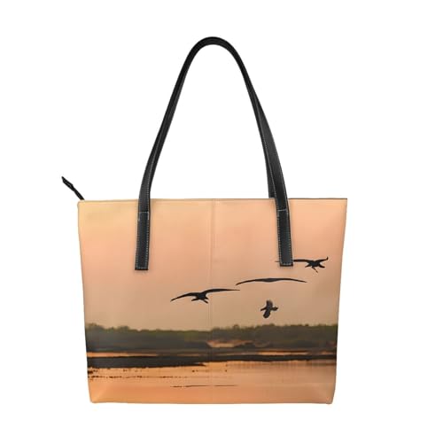 Handtasche mit Ölgemälde-Motiv, hochwertiges PU-Leder, wasserdicht und langlebig, perfekt für Reisen, Arbeit und Freizeit, Schwarz, Einheitsgröße Handtasche mit Ölgemälde-Motiv, hochwertiges PU-Leder, wasserdicht und langlebig, perfekt für Reisen, Arbeit und Freizeit, Schwarz, Einheitsgröße von ZWLPNZZD