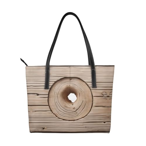 ZWLPNZZD Handtasche mit Holzmaserung, hochwertiges PU-Leder, wasserdicht und langlebig, perfekt für Reisen, Arbeit und Freizeit, Schwarz, Einheitsgröße ZWLPNZZD Handtasche mit Holzmaserung, hochwertiges PU-Leder, wasserdicht und langlebig, perfekt für Reisen, Arbeit und Freizeit, Schwarz, Einheitsgröße von ZWLPNZZD