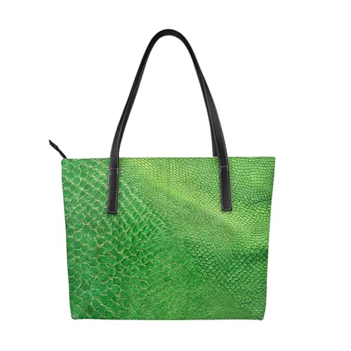 ZWLPNZZD Handtasche mit Schlangenhautmuster, hochwertiges PU-Leder, wasserdicht und langlebig, perfekt für Reisen, Arbeit und Freizeit, Schwarz, Einheitsgröße ZWLPNZZD Handtasche mit Schlangenhautmuster, hochwertiges PU-Leder, wasserdicht und langlebig, perfekt für Reisen, Arbeit und Freizeit, Schwarz, Einheitsgröße von ZWLPNZZD