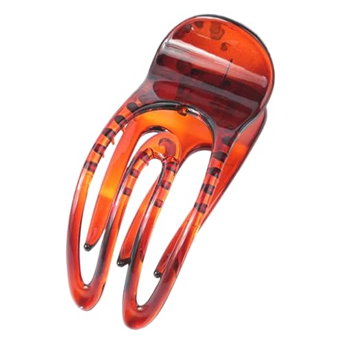 Gebogene Haarklammer für Damen, für den täglichen Gebrauch, ausgehöhlt, modischer Druck, starke sichere Haarklammer für verschiedene Outfits Gebogene Haarklammer für Damen, für den täglichen Gebrauch, ausgehöhlt, modischer Druck, starke sichere Haarklammer für verschiedene Outfits von ZWTPGKRD