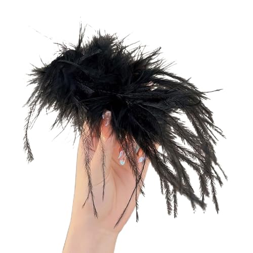 Haarspange, pelzige Haarspangen, Haarnadeln, Kopfschmuck, 1920er-Jahre, Zubehör für Damen und Mädchen von ZWTPGKRD