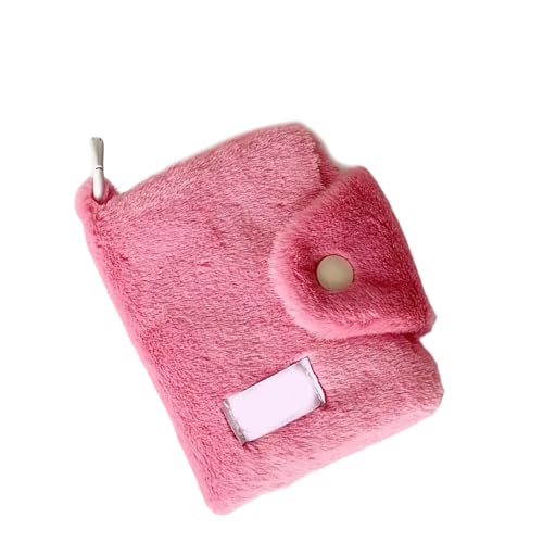 Stilvolle, weiche, stabile Plüsch-Geldbörse, angenehm zu berühren und für den täglichen Gebrauch geeignet, einfache Stile, rosarot, Einheitsgröße Stilvolle, weiche, stabile Plüsch-Geldbörse, angenehm zu berühren und für den täglichen Gebrauch geeignet, einfache Stile, rosarot, Einheitsgröße von ZWTPGKRD