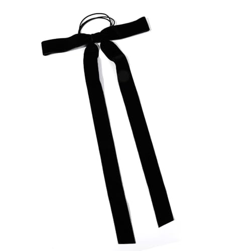 Stilvolle Haarschleifen mit langem Schwanz, Haarband, modisches Haar-Accessoire für Damen und Mädchen von ZWTPGKRD