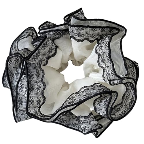 Übergroße Haargummis, mehrlagig, Spitze, elastisch, dick, Hochsteckfrisur, weibliche Haarschmuck Übergroße Haargummis, mehrlagig, Spitze, elastisch, dick, Hochsteckfrisur, weibliche Haarschmuck von ZWTPGKRD