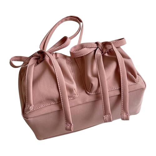 ZWTPGKRD Damen-Unterarmtasche, Schleifen-Handtasche, passende Achseltasche, einfarbig, Schultertasche, großes Fassungsvermögen, Einkaufen für den täglichen Gebrauch, Schleifen, Achselhöhle, einfarbig ZWTPGKRD Damen-Unterarmtasche, Schleifen-Handtasche, passende Achseltasche, einfarbig, Schultertasche, großes Fassungsvermögen, Einkaufen für den täglichen Gebrauch, Schleifen, Achselhöhle, einfarbig von ZWTPGKRD
