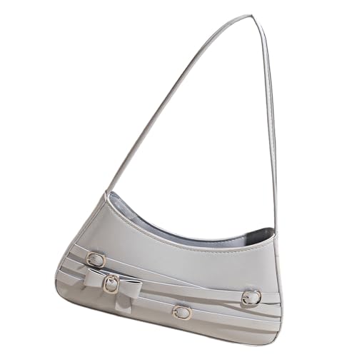 ZWTPGKRD Elegante Schultertaschen für Damen, PU-Leder, Achseltasche, Schleifen, Unterarm-Geldbörse, stilvolle Abend-Handtasche für den täglichen Gebrauch, blau, As shown in the picture (error 1-763cm) ZWTPGKRD Elegante Schultertaschen für Damen, PU-Leder, Achseltasche, Schleifen, Unterarm-Geldbörse, stilvolle Abend-Handtasche für den täglichen Gebrauch, blau, As shown in the picture (error 1-763cm) von ZWTPGKRD