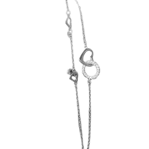 ZWTPGKRD Elegantes doppelstöckiges geometrisches Armband für Damen und Mädchen, modisches Armband, Urlaubs-Handgelenkkette, Schmuck von ZWTPGKRD