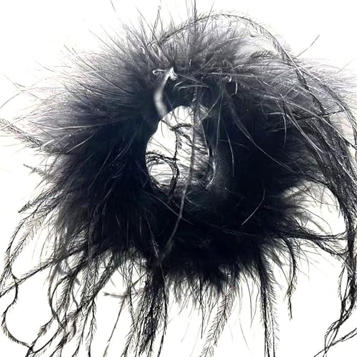 ZWTPGKRD Modische Federbündchen, abnehmbares Armband für Damen, Cosplay, Kostüm, Musik, Festival, Anlass, Feder, Wie beschrieben von ZWTPGKRD