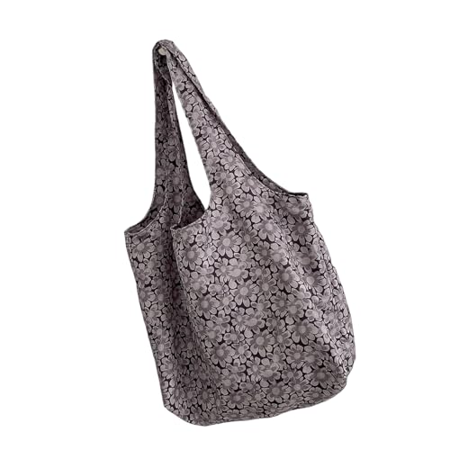 ZWTPGKRD Nylon-Tasche mit großer Kapazität für Damen, leichte und praktische Umhängetasche, bedruckt, Handtasche für den täglichen Pendeln und Reisen, Schwarz , As shown in the picture (error 1-930cm) von ZWTPGKRD
