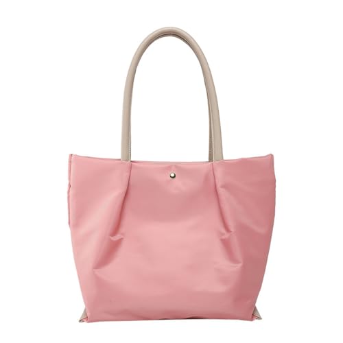 ZWTPGKRD Nylon-Umhängetasche für Damen, leicht, großes Fassungsvermögen, mit mehreren Taschen für Pendler, Fitnessstudio, Reisen, rose, As shown in the picture (error 1-912cm) von ZWTPGKRD