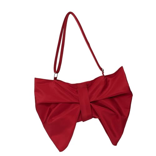 ZWTPGKRD Umhängetasche mit großem Fassungsvermögen, Knitterschleifen, verstellbarer Riemen, Nylon, Geldbörse, Schultertaschen für Damen, tägliches Pendeln, claret, As shown in the picture (error 1 ZWTPGKRD Umhängetasche mit großem Fassungsvermögen, Knitterschleifen, verstellbarer Riemen, Nylon, Geldbörse, Schultertaschen für Damen, tägliches Pendeln, claret, As shown in the picture (error 1 von ZWTPGKRD