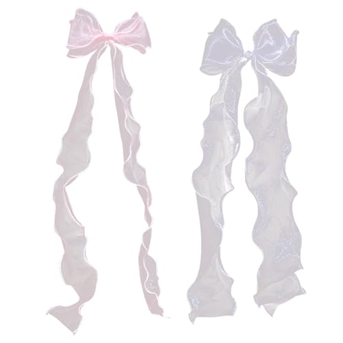 ZWWOGE Kommunion Haarschmuck Haarkamm Mädchen Erstkommunion Kopfschmuck mit Weiß Blüten Perlen Organza Bänder für Kommunion Hochzeit Blumenmädchen,Kommunion Haarkranz von ZWWOGE