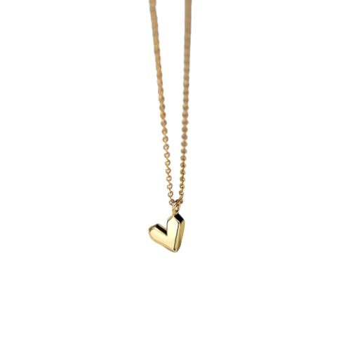ZXBNVC 925 herzförmige Halskette für modische Frauen, klassischer, feiner Schmuck, einfaches Accessoire, Einstellbar, Zirkonia ZXBNVC 925 herzförmige Halskette für modische Frauen, klassischer, feiner Schmuck, einfaches Accessoire, Einstellbar, Zirkonia von ZXBNVC