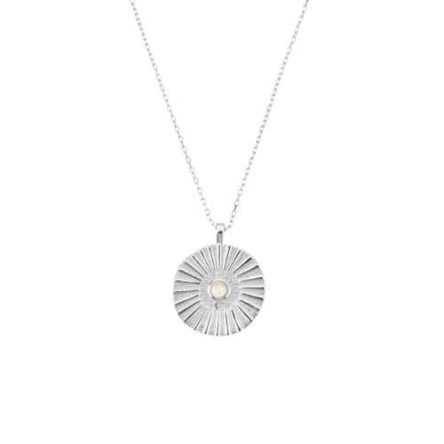 ZXBNVC 925er Anhänger, lange Kette, luxuriöser Schmuck, Mode, Hochzeit, exquisit, kann mit einer schönen vielseitigen Halskette getragen werden, Einstellbar, Zirkonia von ZXBNVC