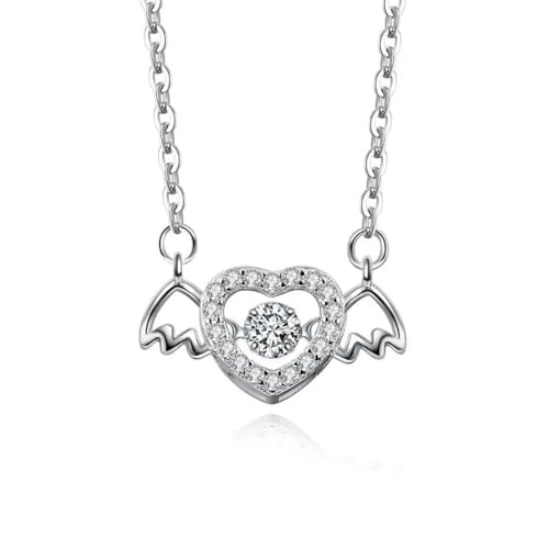 ZXBNVC Ästhetische, exquisite Anhänger-Halsketten-Kollektion für Mädchen und Frauen, funkelnder Herz-Stern, Einstellbar, Zirkonia ZXBNVC Ästhetische, exquisite Anhänger-Halsketten-Kollektion für Mädchen und Frauen, funkelnder Herz-Stern, Einstellbar, Zirkonia von ZXBNVC