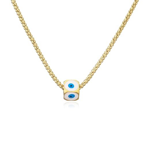 ZXBNVC Blauer Halsketten-Anhänger für Damen und Mädchen, Choker-Schmuck, stapelbar, exquisit, vielseitig, Einstellbar, Zirkonia ZXBNVC Blauer Halsketten-Anhänger für Damen und Mädchen, Choker-Schmuck, stapelbar, exquisit, vielseitig, Einstellbar, Zirkonia von ZXBNVC