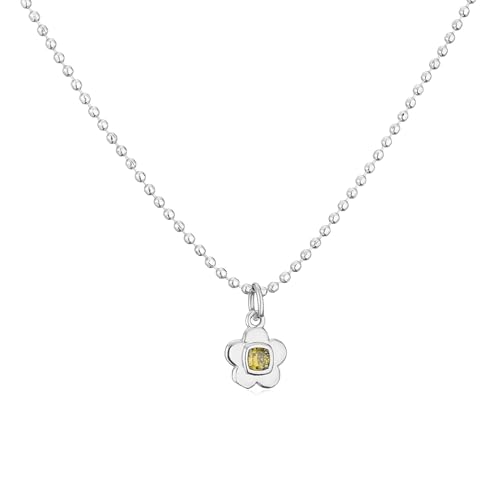 ZXBNVC Bunte Blumen-Halskette, modischer Schmuck für Damen und Mädchen, schöne, vielseitige Halskette, die stapelbar getragen werden kann, Einstellbar, Zirkonia ZXBNVC Bunte Blumen-Halskette, modischer Schmuck für Damen und Mädchen, schöne, vielseitige Halskette, die stapelbar getragen werden kann, Einstellbar, Zirkonia von ZXBNVC