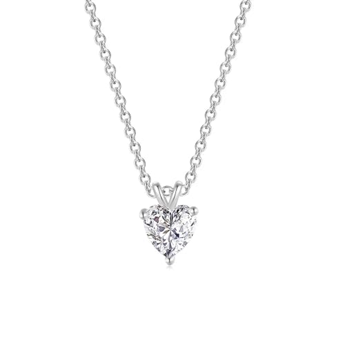 ZXBNVC Damen-Halskette mit Anhänger, herzförmig, Hochzeitsschmuck, Modeschmuck für den täglichen Gebrauch, Einstellbar, Zirkonia ZXBNVC Damen-Halskette mit Anhänger, herzförmig, Hochzeitsschmuck, Modeschmuck für den täglichen Gebrauch, Einstellbar, Zirkonia von ZXBNVC