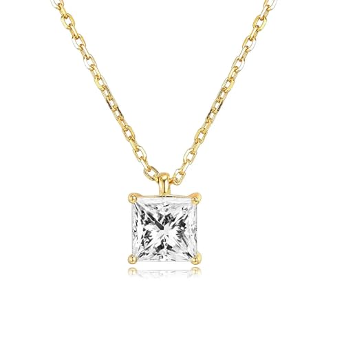 ZXBNVC Damen-Halskette mit Anhänger, herzförmig, Hochzeitsschmuck, Modeschmuck für den täglichen Gebrauch, Einstellbar, Zirkonia von ZXBNVC