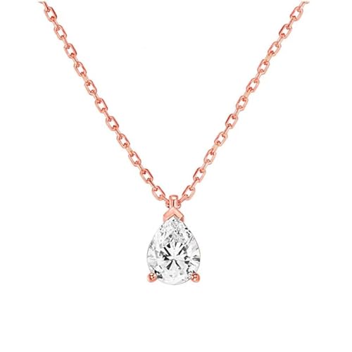 ZXBNVC Damen-Halskette mit Anhänger, herzförmig, Hochzeitsschmuck, Modeschmuck für den täglichen Gebrauch, Einstellbar, Zirkonia ZXBNVC Damen-Halskette mit Anhänger, herzförmig, Hochzeitsschmuck, Modeschmuck für den täglichen Gebrauch, Einstellbar, Zirkonia von ZXBNVC