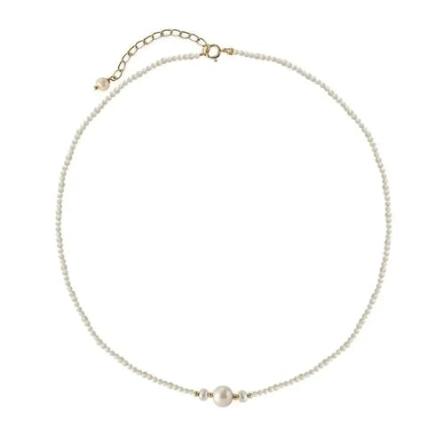 ZXBNVC Elegante Barock-Perlen-Halskette für Damen, weißer Anhänger, Partyschmuck ZXBNVC Elegante Barock-Perlen-Halskette für Damen, weißer Anhänger, Partyschmuck von ZXBNVC