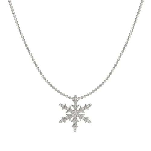 ZXBNVC Exquisite Schneeflocken-Pullover-Kette, Schmuck, modisch, geeignet für den täglichen Gebrauch ZXBNVC Exquisite Schneeflocken-Pullover-Kette, Schmuck, modisch, geeignet für den täglichen Gebrauch von ZXBNVC