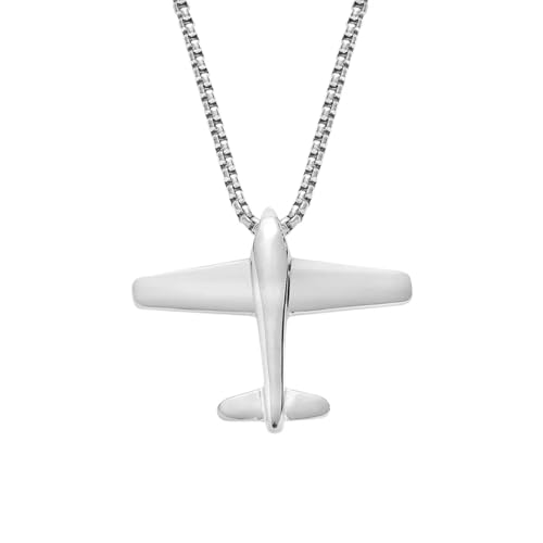 ZXBNVC Flugzeug-Halsketten und Anhänger für Herren, Hip-Hop-Schmuck, stilvolle Halsketten für den täglichen Gebrauch, Einstellbar, Zirkonia ZXBNVC Flugzeug-Halsketten und Anhänger für Herren, Hip-Hop-Schmuck, stilvolle Halsketten für den täglichen Gebrauch, Einstellbar, Zirkonia von ZXBNVC