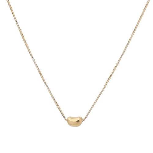 ZXBNVC Halskette mit Erbsen-Anhänger für Damen, Modeschmuck, Mädchen-Accessoire, stilvoll für den täglichen Gebrauch von ZXBNVC
