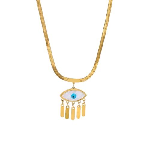 ZXBNVC Halskette mit Quasten-Anhänger für Damen und Mädchen, Modeschmuck ZXBNVC Halskette mit Quasten-Anhänger für Damen und Mädchen, Modeschmuck von ZXBNVC